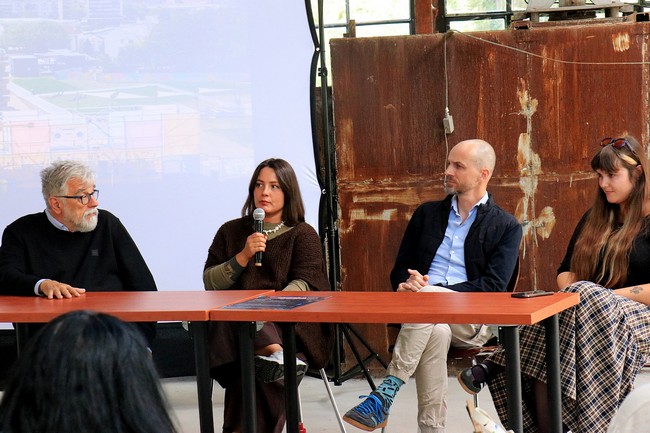 Panel members - photo by Károly Teleki Panel