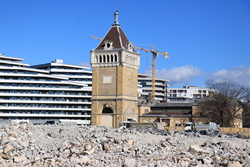 Demolishing Cattle Slaughterhouse