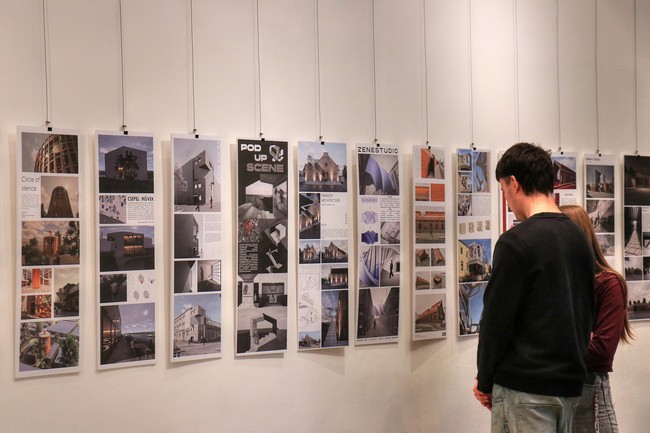 Adaptive reuse exhibition - photo by Károly Teleki Adaptive reuse exhibition